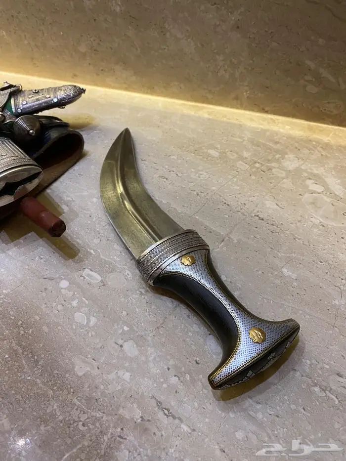 جنبية ذهب عيار 24 وفضة أصلية 4