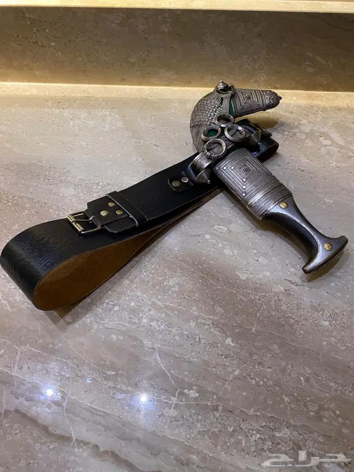 جنبية ذهب عيار 24 وفضة أصلية 1