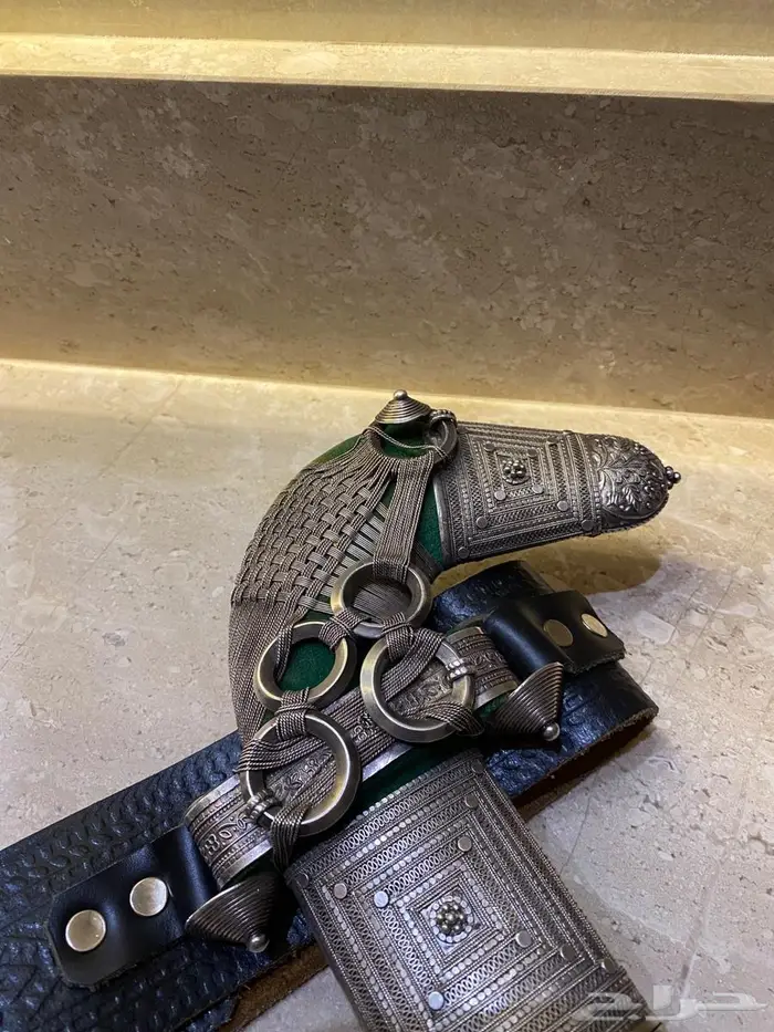 جنبية ذهب عيار 24 وفضة أصلية 6