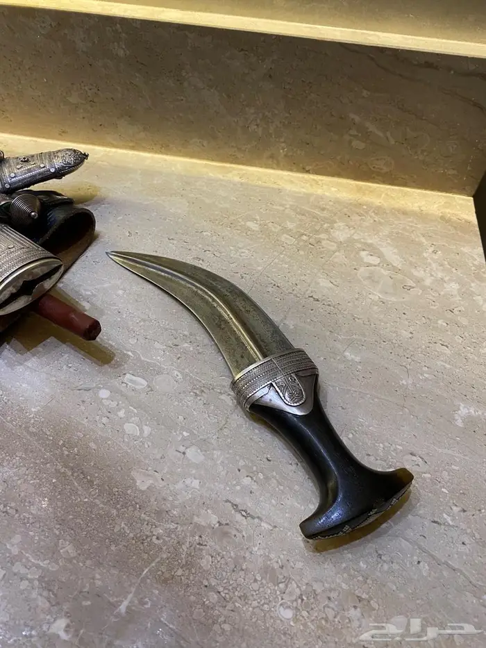 جنبية ذهب عيار 24 وفضة أصلية 8