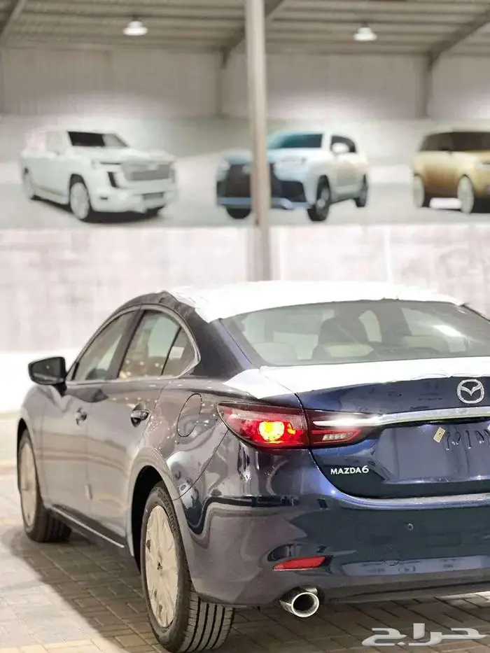 مازدا 6 موديل 2025 استاندر خليجي اقساط متوفر اللون الابيض 6