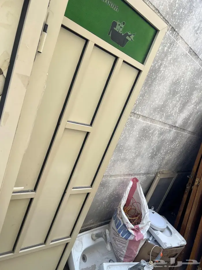 ابواب المنيوم ابواب خشب 6