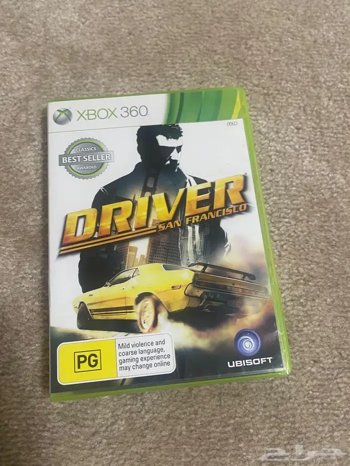 شريط درايفر سان فرانسيسكو اكس بوكس 360 قابل للتفاوض 2