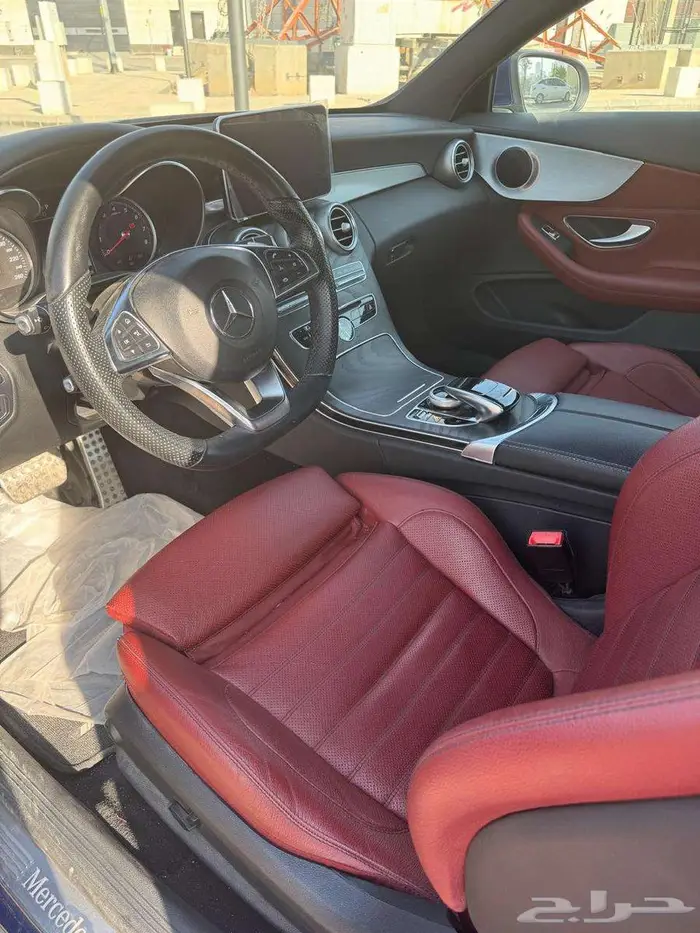 للبيع مرسيدس C300 موديل 2017 الممشى 70 ألف كيلومتر. 1