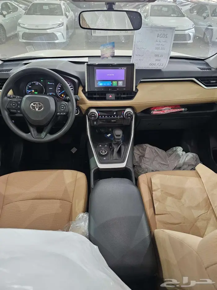 تويوتا راف 4 هايبرد دبل LE 2024 3