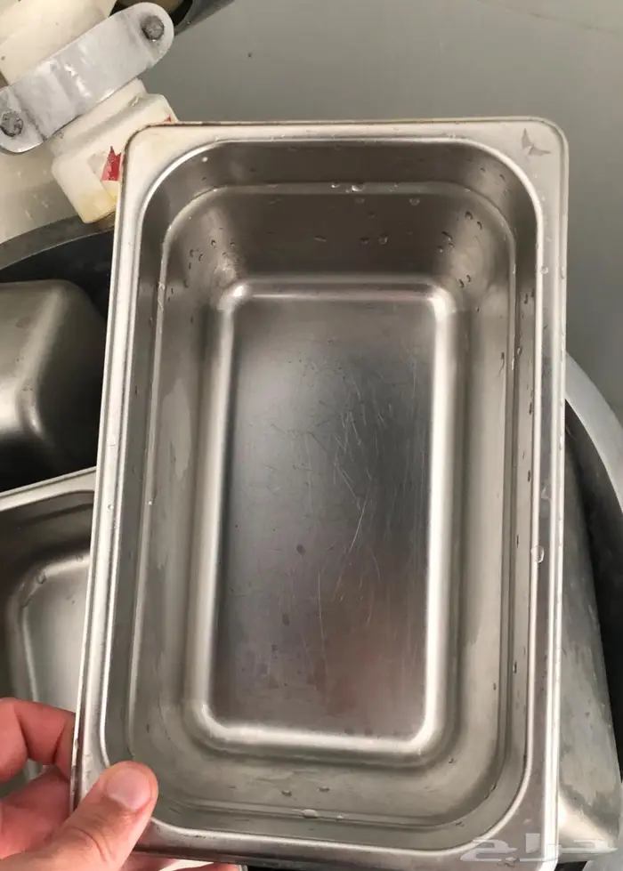 جريل للبيع   9 علبه استيل للطعام 0