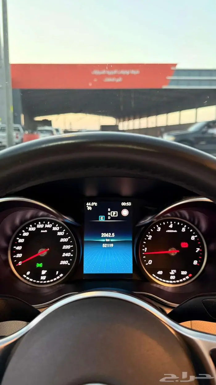 مرسيدس 2020 c 200 عداد 56000 3