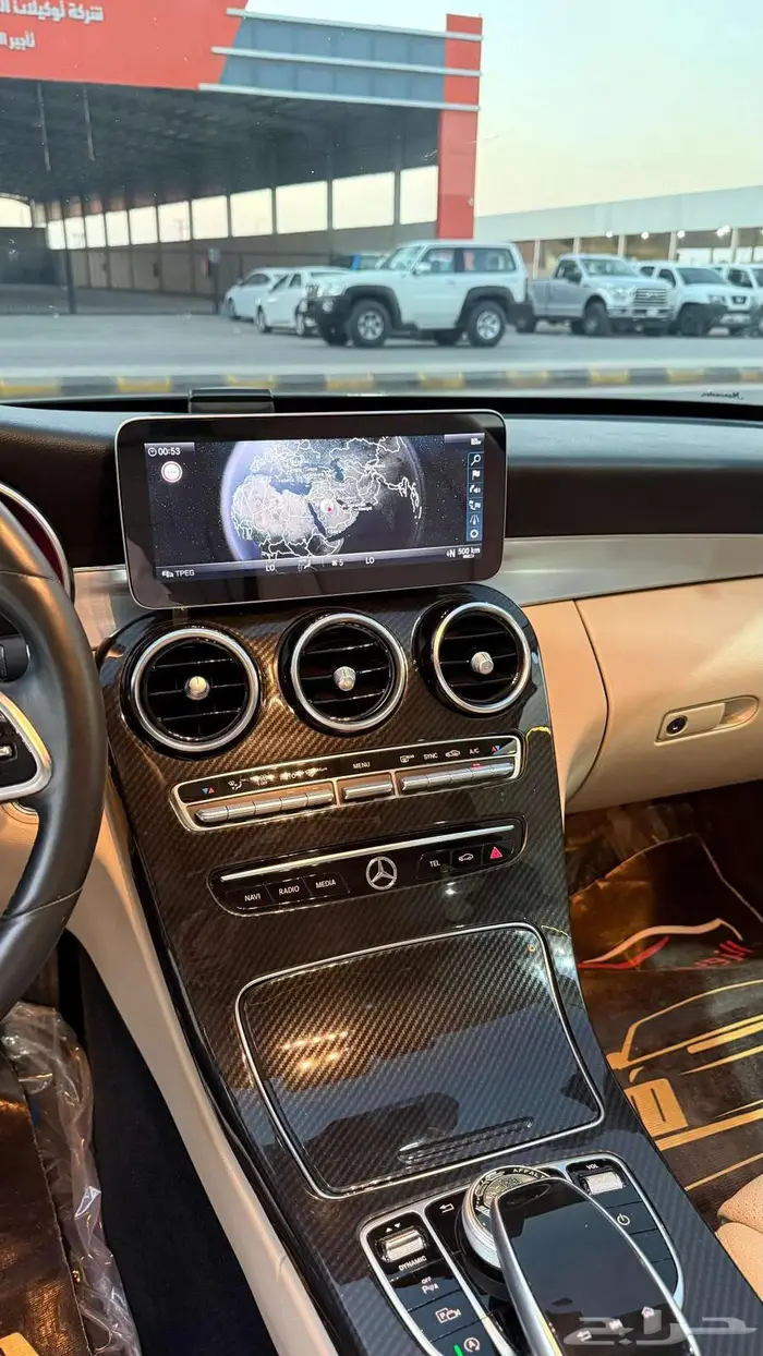 مرسيدس 2020 c 200 عداد 56000 7