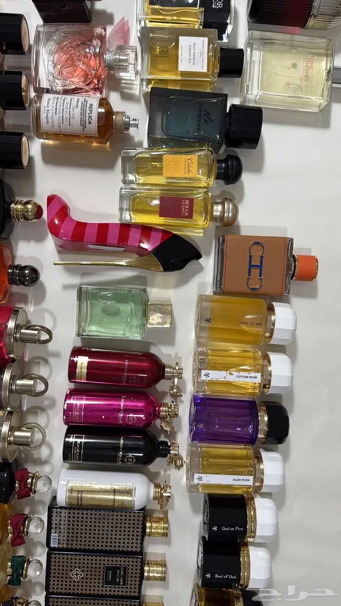 عطور اصليه بدون كراتين بربع القيمه 21