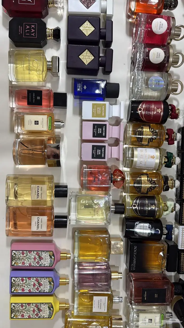 عطور اصليه بدون كراتين بربع القيمه 7