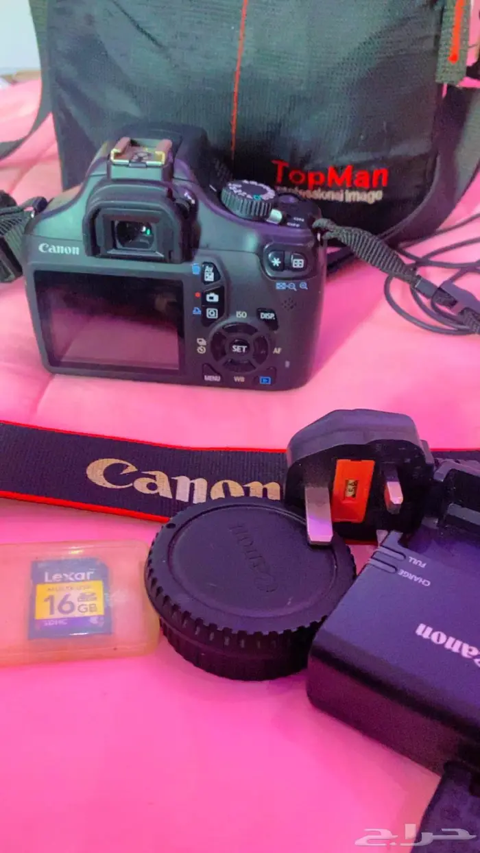 كاميرا كانون وساعة ابل 2