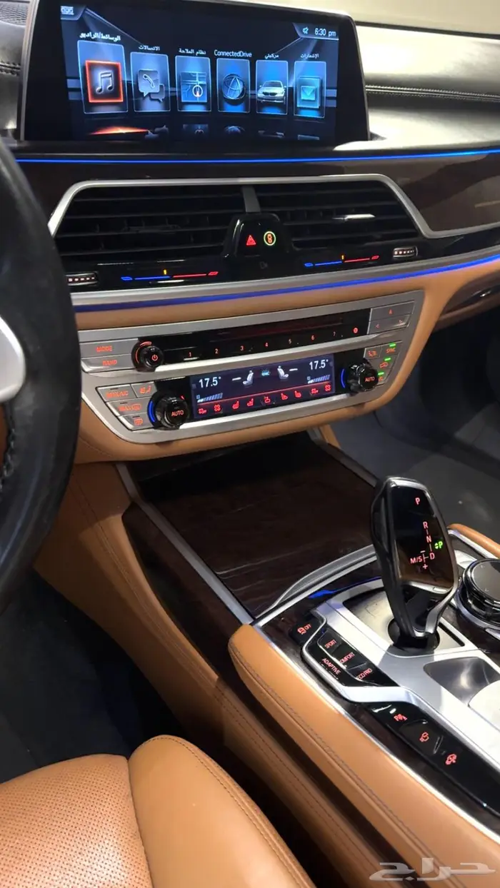 بي ام الفئة السابعة 740 ام كت بلاك ايدشن 8