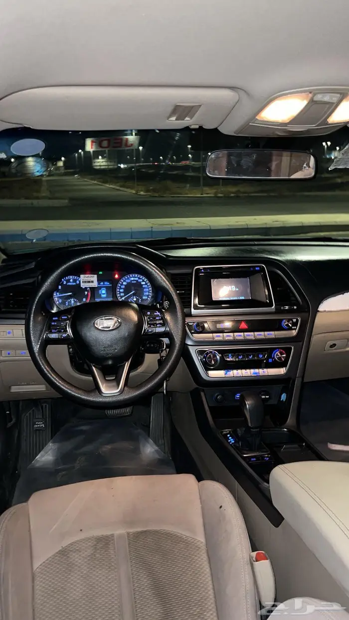 سوناتا 2018 ابيض استاندر 10