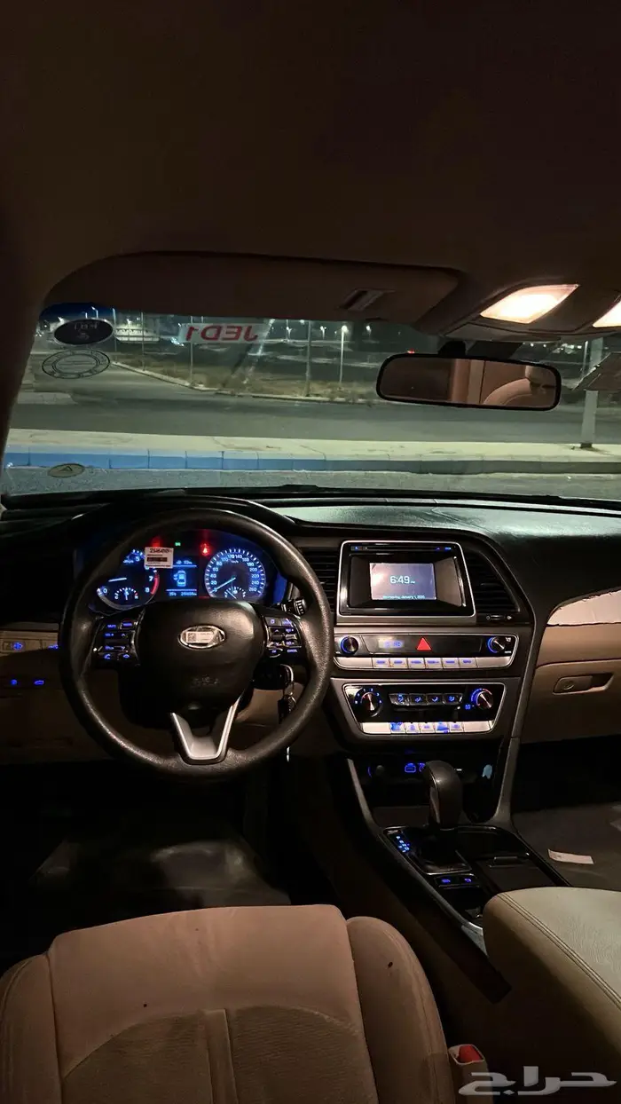 سوناتا 2018 ابيض استاندر 13