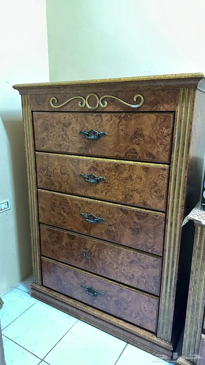 غرفة نوم 7 قطع كبيره حجم 200في 200 4