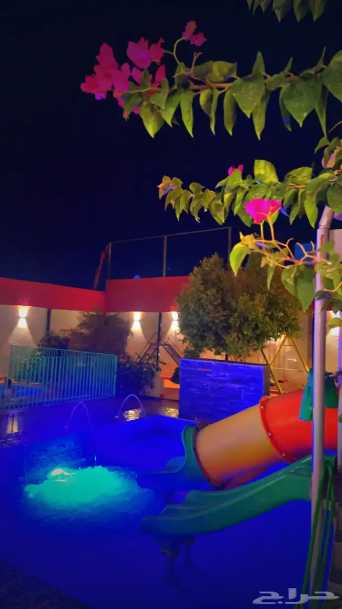 شاليهات جدة العاب ماءيه عرض 350 5