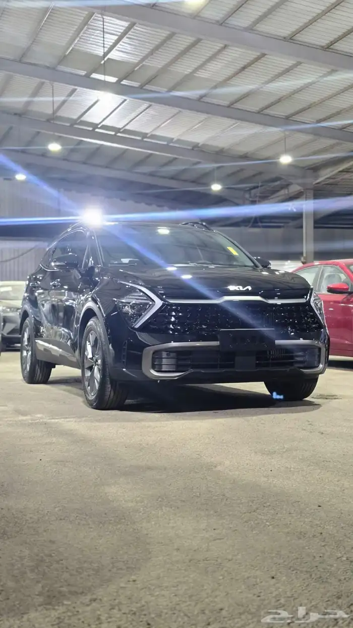 كيا سبورتاج لارج نص فل 2025 جميع الالوان عازل مجاني 0