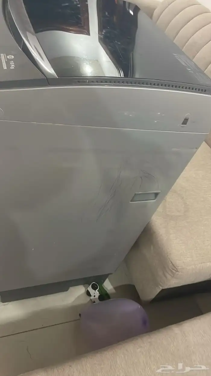 غسالة اتوماتيك 10 كيلو وسخان ماء اتوماتيك 6
