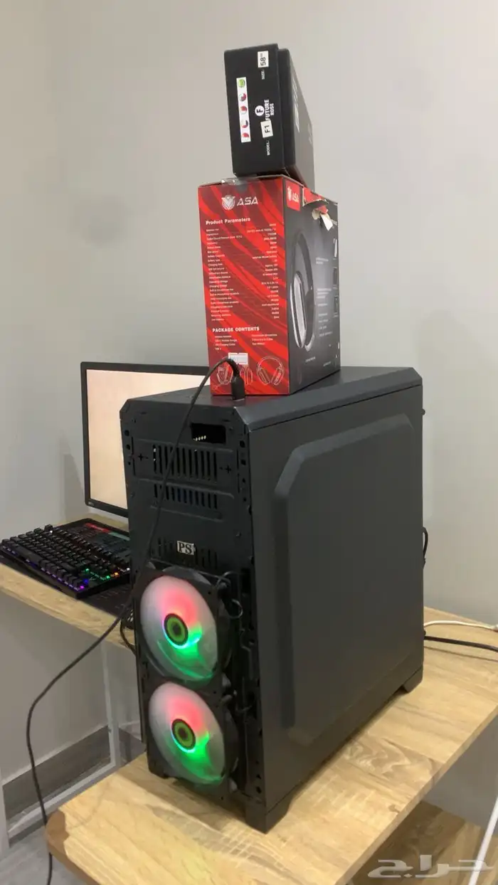 بي سي للبيع بدون اغراض او بغراض 0