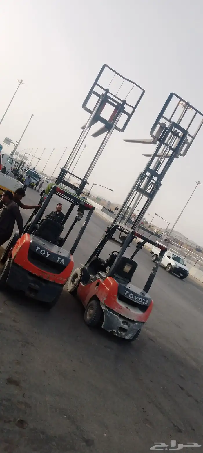 رافعات شوكيه للايجار كرينات ونش للايجار الشهري واليومي ومشاو 5