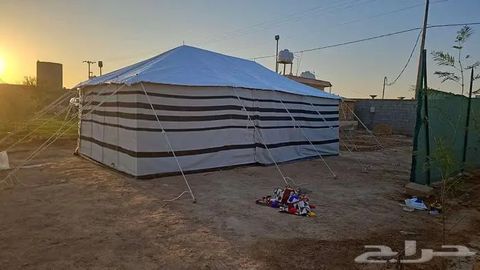 غرف خشب ضد المطر واشمس بيوت شعر خيام حمامات فيبر 11