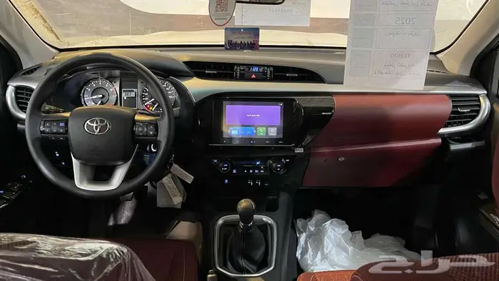 هايلكس غمارتين بدون دبل 2025 بنزين GLX2 متوفر لدي الثواب 5