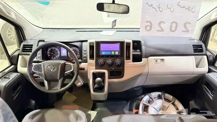 تويوتا هاي اس بضاعه سقف عالي قير عادي ديزل 2026 8