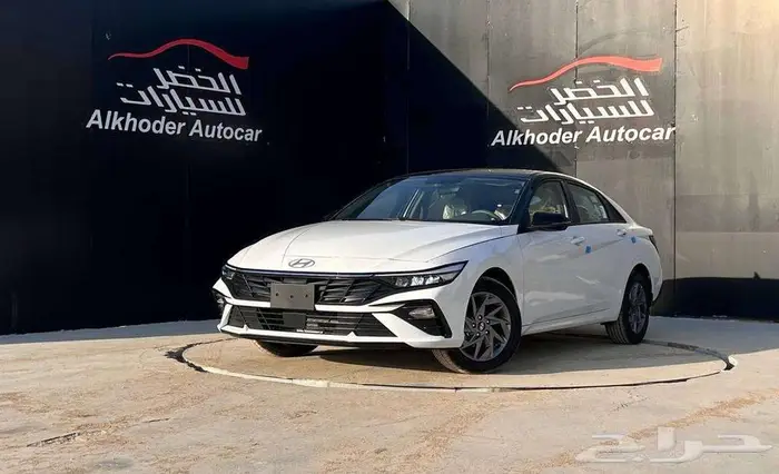 هيونداي النترا GL 2026 ابيض سقف اسود 0