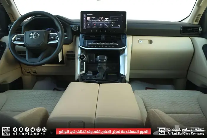 تويوتا لاند كروزر GXR L3 2025 اقساط بنوك وشركات 6