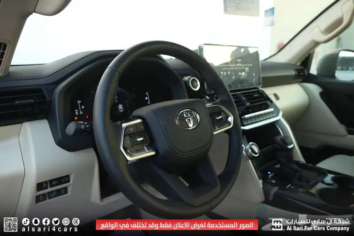تويوتا لاند كروزر GXR L3 2025 اقساط بنوك وشركات 14