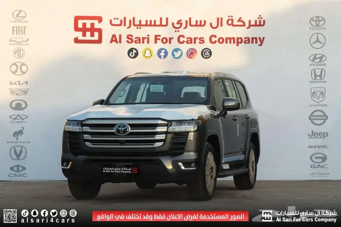 تويوتا لاند كروزر GXR L3 2025 اقساط بنوك وشركات 26