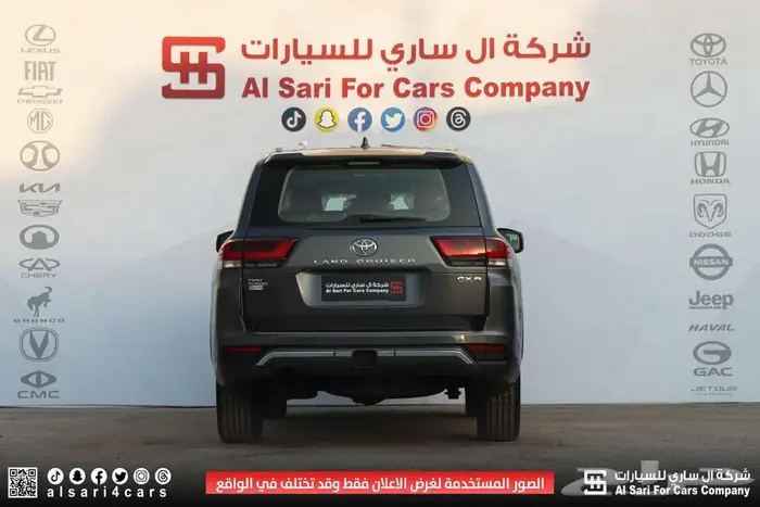 تويوتا لاند كروزر GXR L3 2025 اقساط بنوك وشركات 20