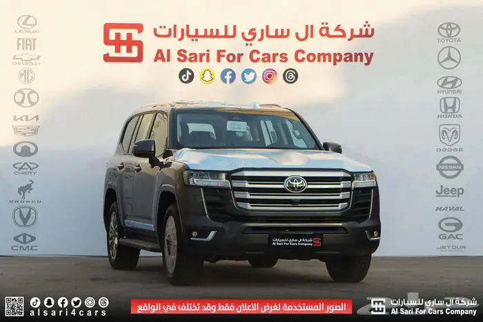 تويوتا لاند كروزر GXR L3 2025 اقساط بنوك وشركات 23