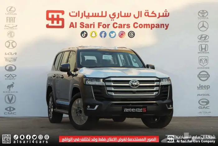 تويوتا لاند كروزر GXR L3 2025 اقساط بنوك وشركات 22