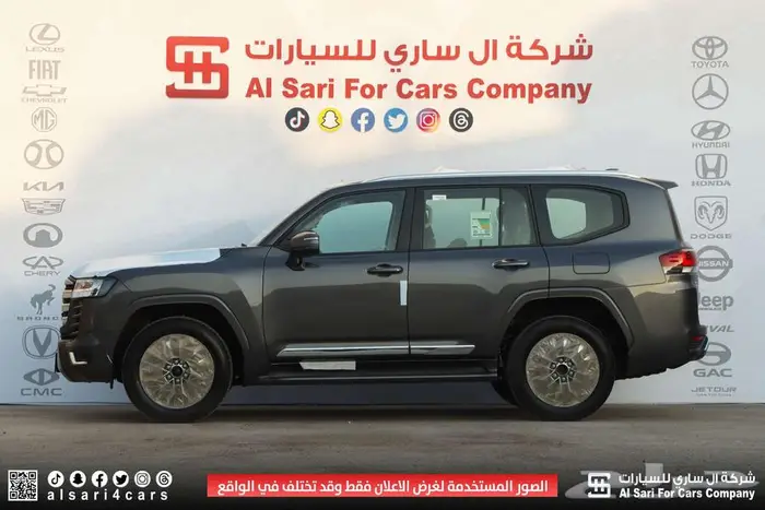تويوتا لاند كروزر GXR L3 2025 اقساط بنوك وشركات 25