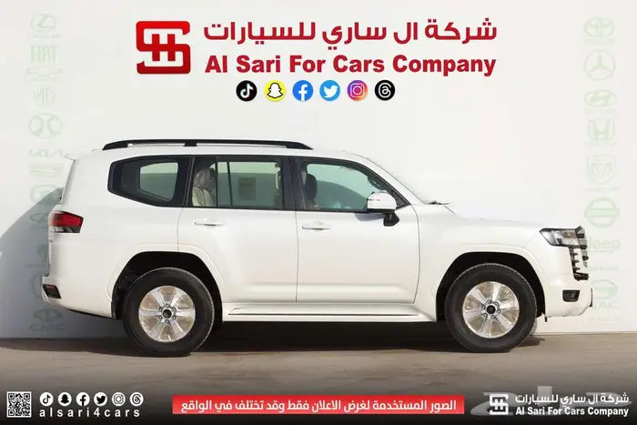 تويوتا لاند كروزر GXR L2 2025 اقساط بنوك وشركات 9