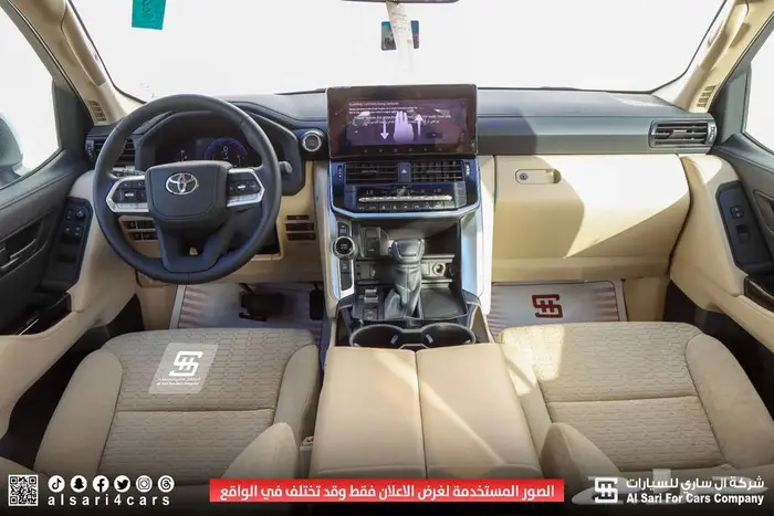 تويوتا لاند كروزر GXR L2 2025 اقساط بنوك وشركات 27