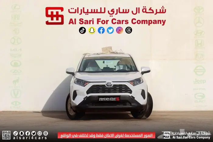 تويوتا راف فور LE بدون دبل بنزين 2025 اقساط بنوك وشركات 3