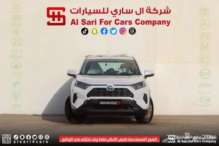 تويوتا راف فور LE بدون دبل بنزين 2025 اقساط بنوك وشركات 7