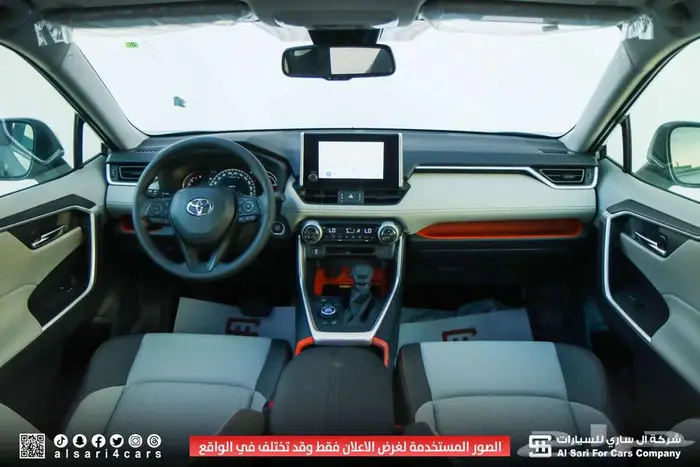 تويوتا راف فور ادفنشر بنزين 2025 إقساط بنوك وشركات 12