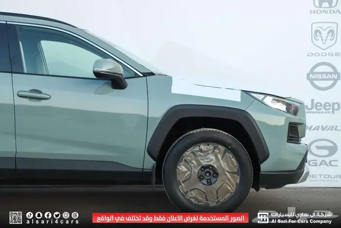 تويوتا راف فور ادفنشر بنزين 2025 إقساط بنوك وشركات 2