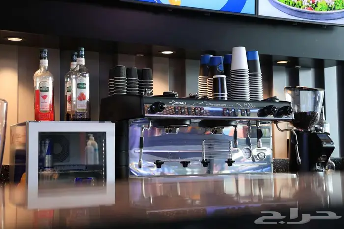 كاونترات خشب كوفي شوب للبيع 1