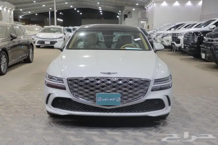 جينيسس G80 بريستيج بانوراما جلد اربعة سلندر موديل 2025 1