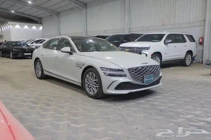 جينيسس G80 بريستيج بانوراما جلد اربعة سلندر موديل 2025 0