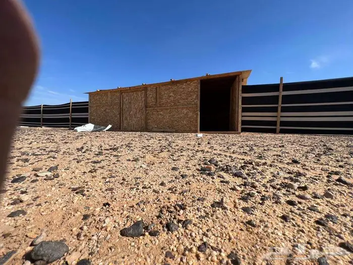 غرف خشب ضد المطر واشمس بيوت شعر خيام حمامات فيبر 8