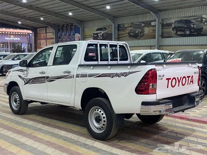 اقساط   تويوتا هايلوكس سلق غمارتين دبل 2025 قير عادى 4