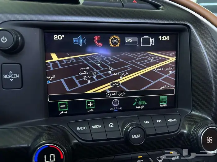 كورفيت C7 قراند سبورت 2018 مالك اول بحالة الوكالة مخزن 75