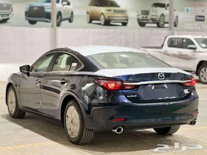 مازدا 6 موديل 2025 استاندر خليجي اقساط متوفر اللون الابيض 3