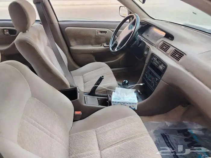 كامري ابيض 1999 محركات نظيف جير عادي زجاج كهرب ب 6500 6