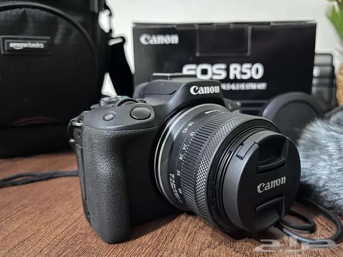 كاميرا كانون EOS R50   بدون مرآة (Mirrorless) شبه جديييدة 0